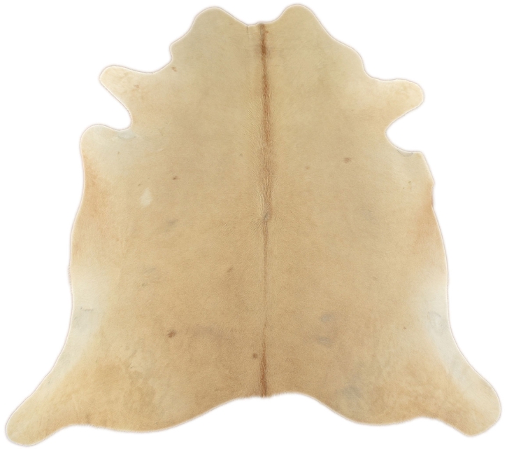 KUHFELL TEPPICH BEIGE NATUR 230 x 200 cm