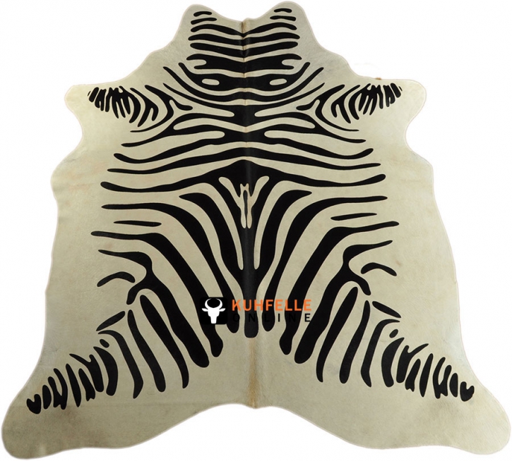 KUHFELL Zebra Print  180 x 190 cm