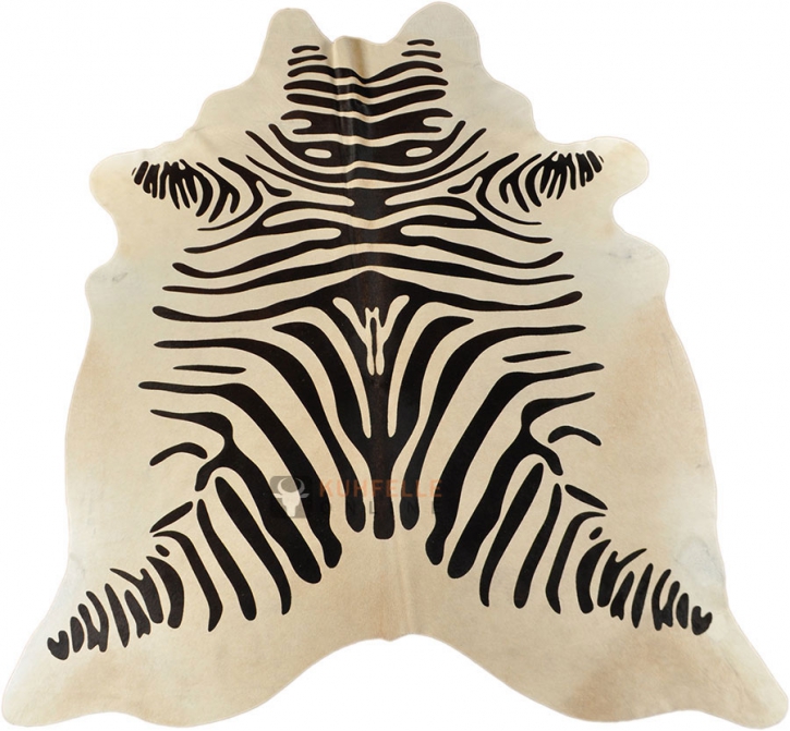 KUHFELL Zebra Print 200 x 170 cm