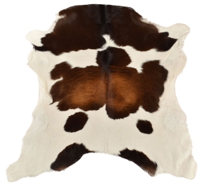 MINI KUHFELL KALBFELL TRICOLOR DREIFARBIG ca. 60 x 80 cm