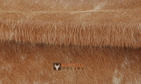 EXOTISCHES KUHFELL BRAUN 200 x 180 cm 