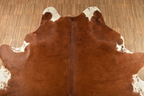 KUHFELL RINDE§RFELL TEPPICH BRAUN 220 x 190 cm