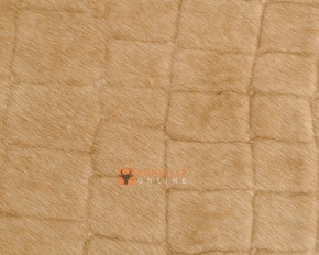 KUHFELL BEIGE MIT CROCO PRÄGUNG 220 x 180 cm