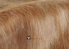 EXOTISCHES KUHFELL BRAUN GETIGERT 210 x 200 cm