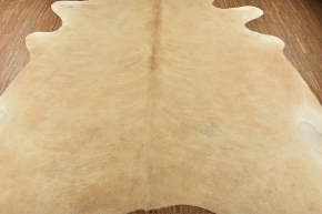KUHFELL TEPPICH BEIGE NATUR 230 x 200 cm