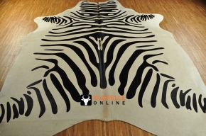 KUHFELL Zebra Print  180 x 190 cm