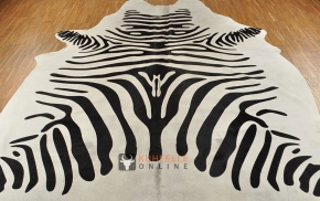 KUHFELL Zebra Print  180 x 190 cm