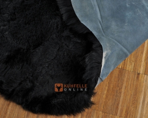 LAMMFELL TEPPICH 210 X 230 CM SCHWARZ